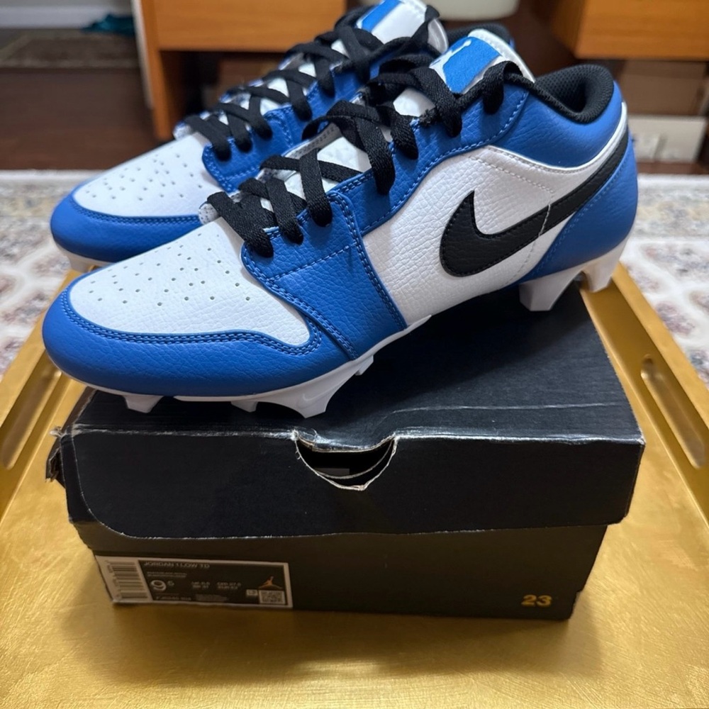 Jordan 1 Low TD Cleat “Game Royal”